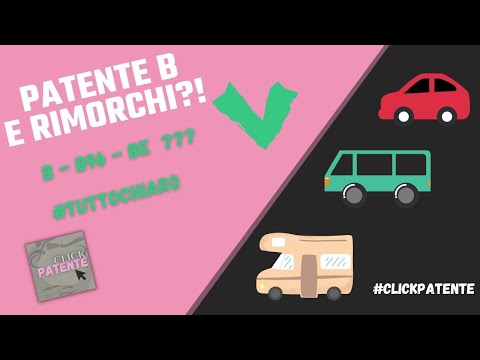 LE PATENTI e i RIMORCHI (pt2)
