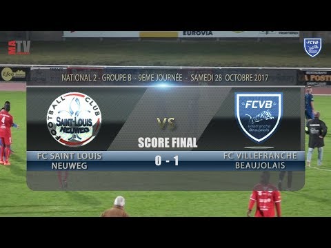 Foot - St Louis Neuweg / FCVB - 28/10/2017