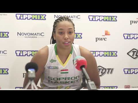 2020.12.30. Sopron Basket - VBW CEKK Cegléd, Megan értékel