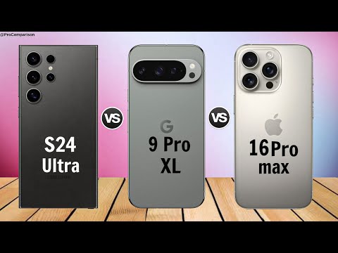 Samsung S24 Ultra vs Pixel 9 Pro XL vs iPhone 16 Pro Max || Comparison