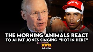 The Morning Animals REACT to PAT JONES singing "Hot in Here" by Nelly / 9.20.23