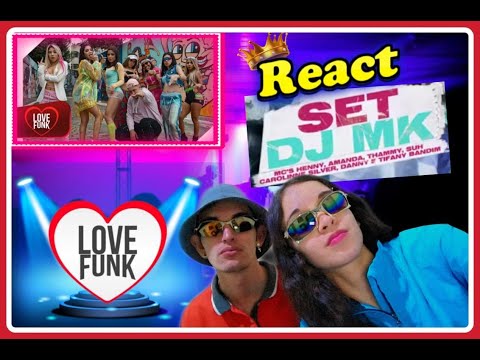 REACT SET MK NO BEAT ,SET DAS MINA @carolinesilver @mcsuh #LoveFunk #BANDIDADASLOVE #FUNK 😍🎵