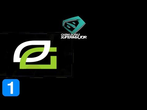 OpTic Gaming vs VGJ Storm Game 1 CHINA DOTA2 SUPER MAJOR Highlights Dota 2