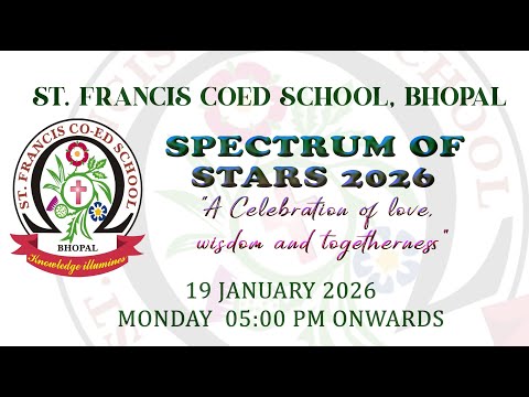 St. Francis co-ed school, SPECTRUM OF STARS 2026