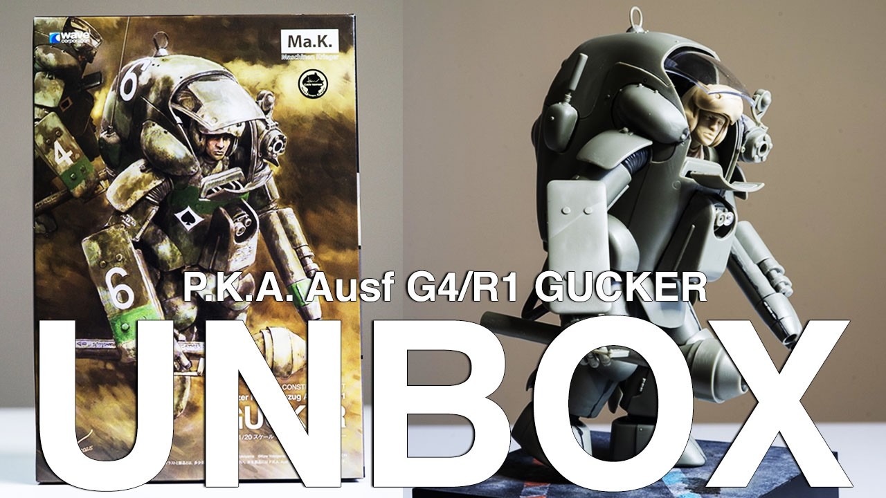 GUCKER — Ma.K. Kit Unboxing | Paint on Plastic