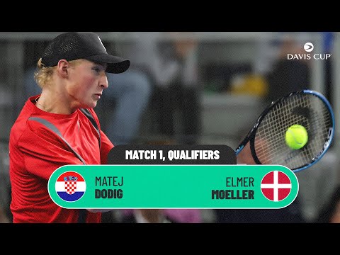 Moeller MAGIC in Varazdin 🪄 | Croatia v Denmark | 2026 Davis Cup Qualifiers 1st Round Highlights