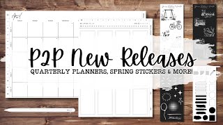 Quarterly Planners, Essential Stickers & More! 🤩 | March 2025 New Releases | Planning to Prosper