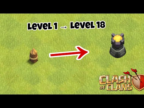 Level 1 To Level 18 Wall Upgrade