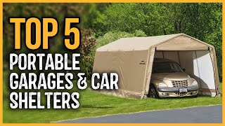 Best Portable Garages & Car Shelters 2023 | Top 5 Best Portable Garages & Car Shelters Reviews