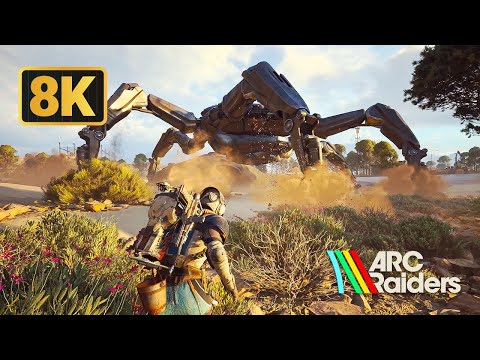 Arc Raiders - Pushing RTX 5090 to it's limits at 8K - DLAA