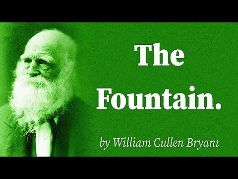 The Fountain. by William Cullen Bryant