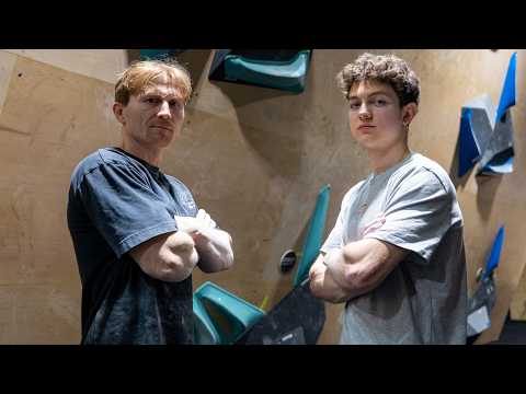 Magnus Midtbø and I v Pro Climbing League