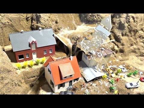 Damn Town - Diorama Dam Breach