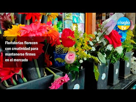 Floristerías florecen con creatividad para mantenerse firmes en el mercado