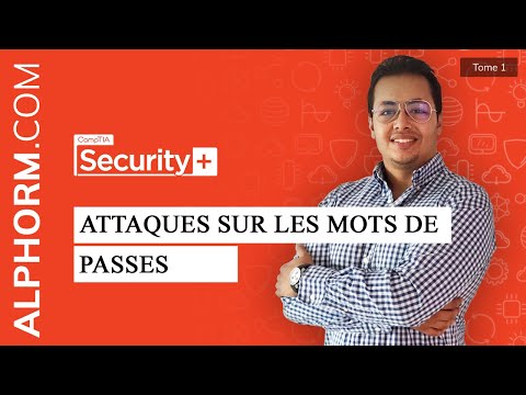Formation Comptia Security 1 2 | Attaques sur les mots de passes