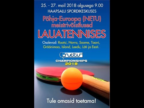 NETU Championships 2018, tables 8 & 9 day 1