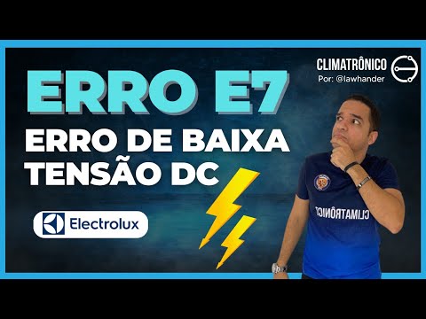 Vídeo: Erro E7 Electrolux Barril Inverter: 3 Passos Práticos