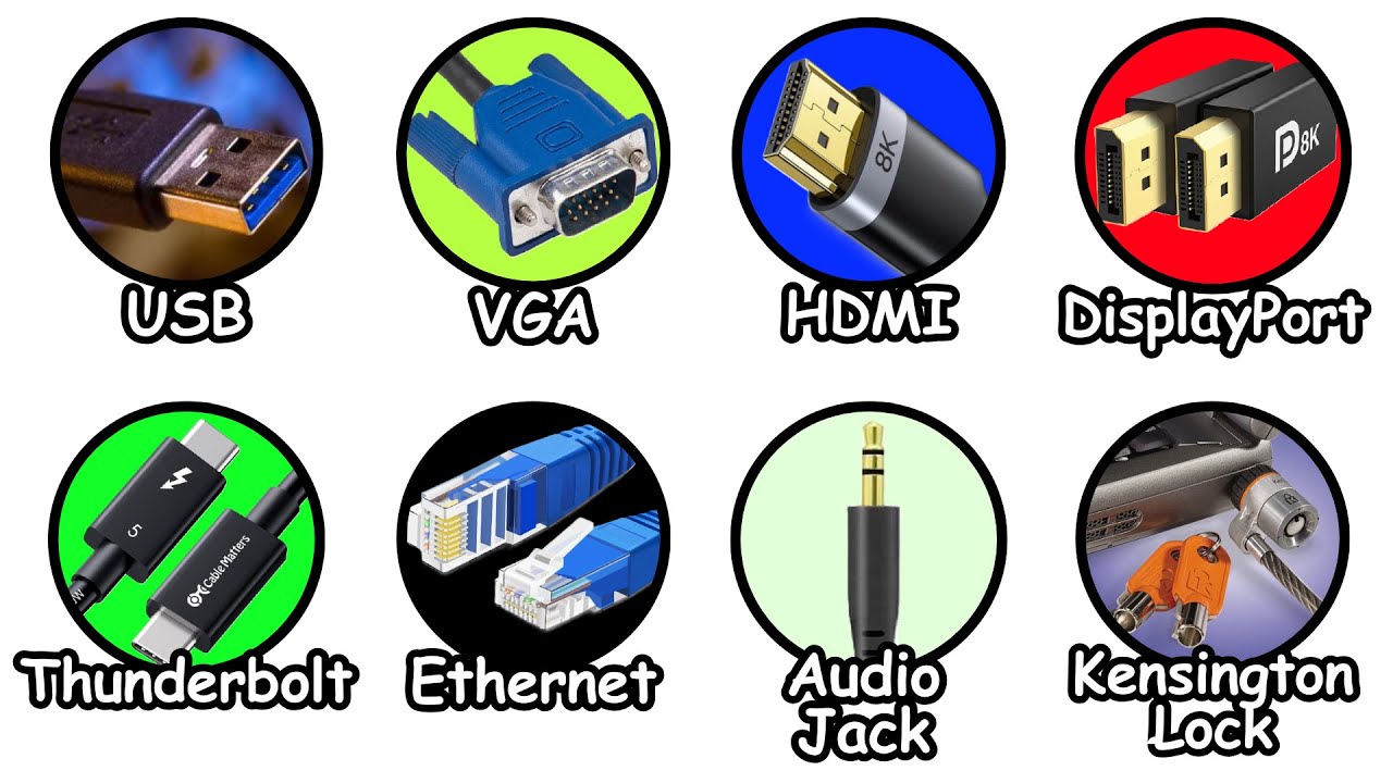Every Computer Port Explained in 9 Minutes