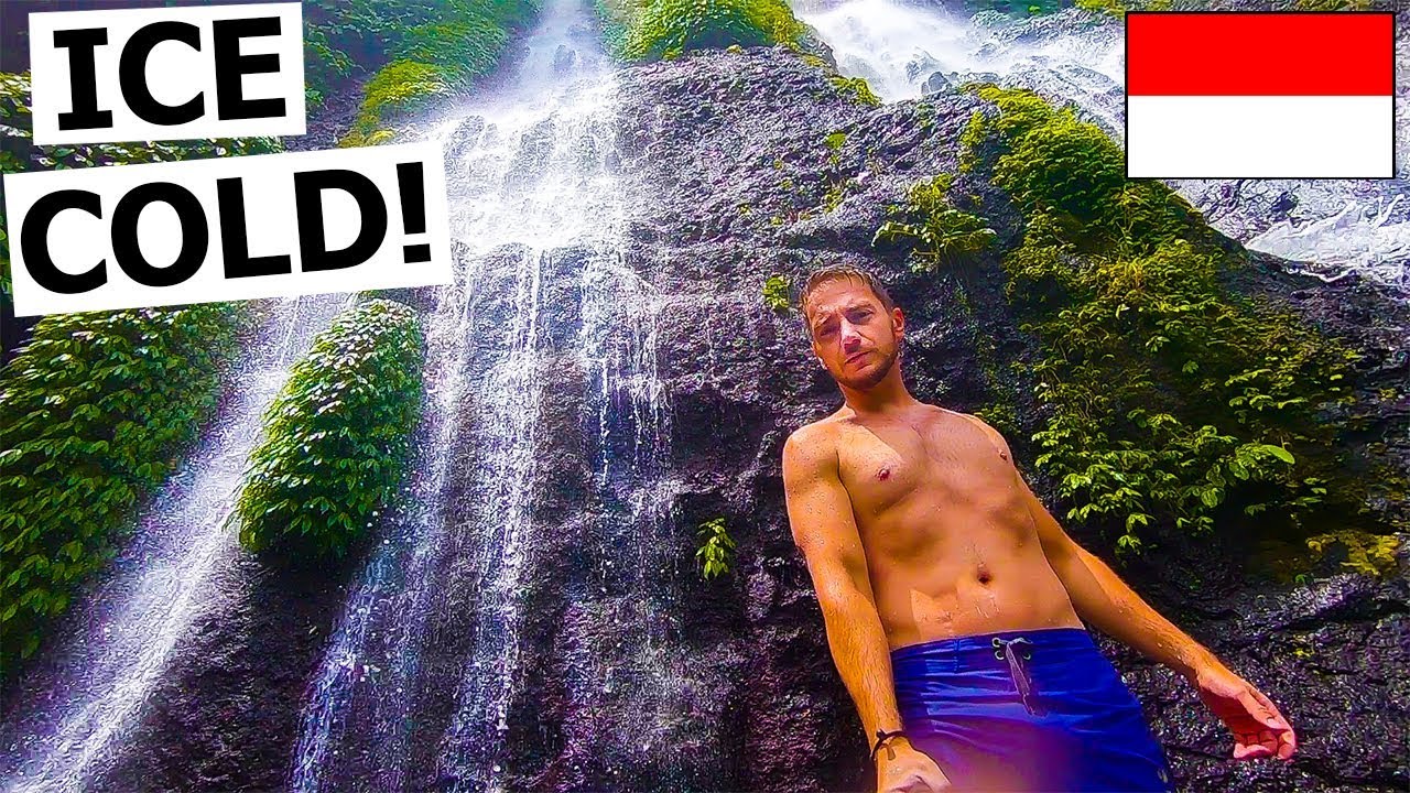 Join a duo as they explore the Banyumala Twin Falls.