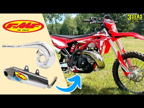 2023 Beta XTrainer Hard Enduro Build:  Full FMF Performance Exhaust   - 3 Seas Recreation