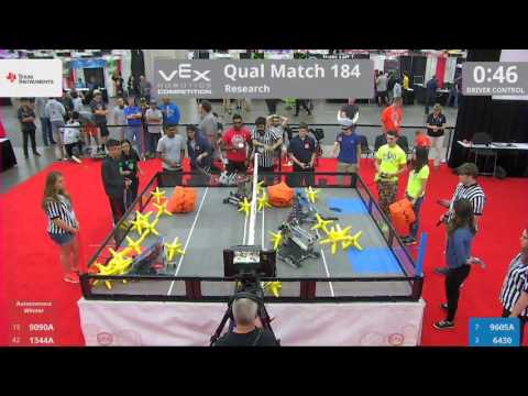 2017 VRC Res Q184 - 9090A 1344A vs 9605A 6430 - 16 to 34