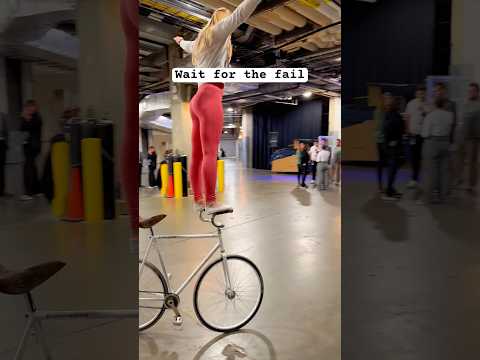 The hand tries to catch the #bike but too late 😂 #fail #shorts
