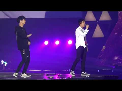 180602 EXO(엑소)-나비소녀 Don't Go(SUHO,CHEN,XIUMIN→D.O.,CHANYEOL,KAI focus)@The EℓyXiOn in HongKong Day1