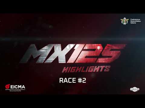 Highlights MX125 - Internazionali D'Italia Motocross @EICMAOfficial - Montevarchi