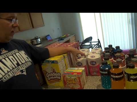 HUGE Cereal haul using coupons!