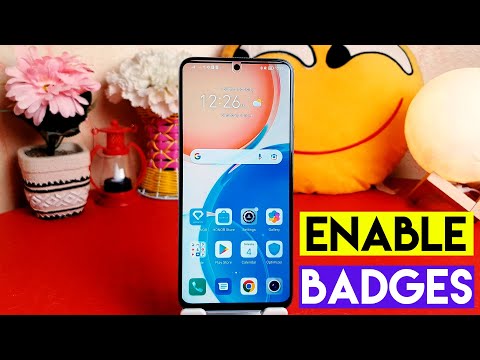 How to Enable App Icon Badges on Honor X8