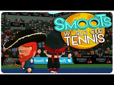 Smoots World Cup Tennis Gameplay ★Falcon 1 Shot★ Rambo, Mr. T, and Chuck Norris!