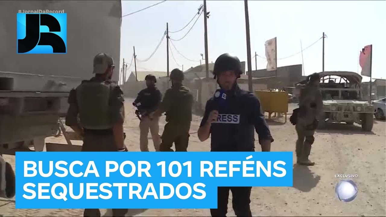A Guerra Que Não Acabou: JR acompanha operação de resgate de reféns mantidos em território palestino