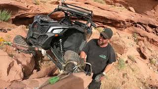 Crashed SXS On Cliffhanger