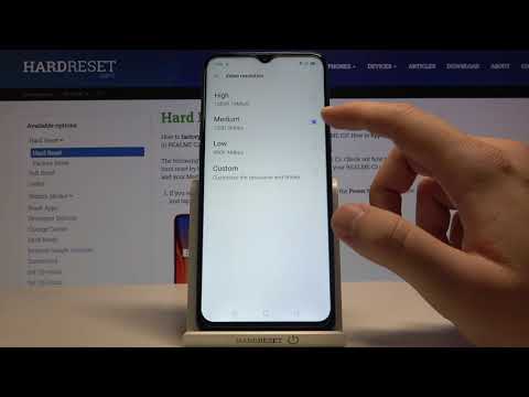 How to Change Video Quality of Display Recorder in Realme C3 - Screen Recorder