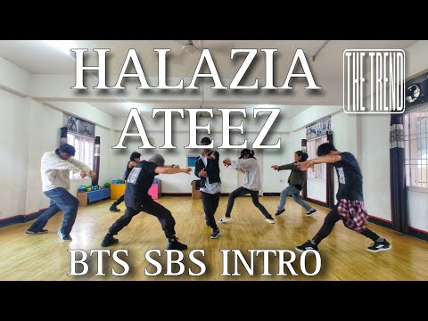 HALAZIA -ATEEZ  + BTS (sbs dance intro) short cover THE TREND ||Arunachal yuva samanvay ||