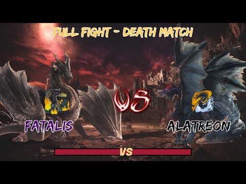 Fatalis Vs Alatreon (FULL FIGHT) Turf War