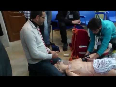 مستشفى باب الهوى-دورات تدريبية للأطباء على كيفية إسعاف ومعالجة الجرحى في باب الهوى في محافظة إدلب