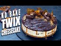 No Bake Twix Cheesecake