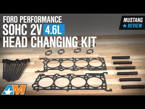 1996-2004 Mustang GT Ford Performance SOHC 2V 4.6L Head Changing Kit Review & Install