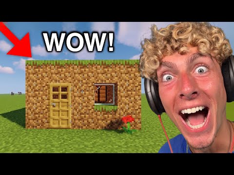 I Built My DREAM HOUSE in Minecraft! 