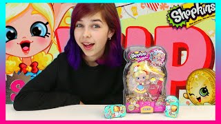 SHOPKINS SHOPPIES POPETTE TOY DOLL &amp; SEASON 3 SURPRISE BASKET OPENING