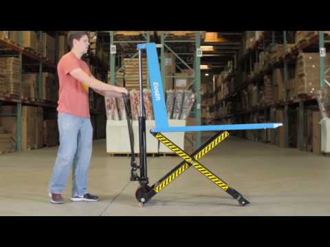 YouTube video about: How high does a pallet jack lift?