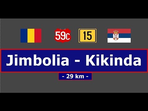 DN 59C & M15: Jimbolia - Kikinda (Apr. 10, 2017)