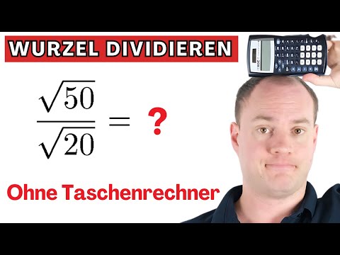 So geht es: Wurzel dividieren mit Beispielen
