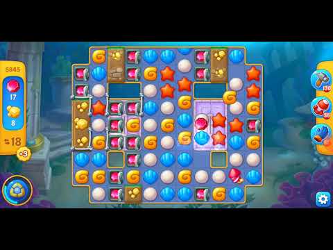 Fishdom. 5845 level no boosters and diamonds