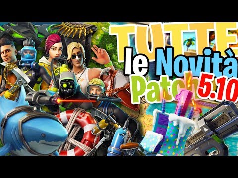 TUTTE LE NOVITÀ E I LEAKS DELLA PATCH 5.10 - Fortnite Battle Royale ITA