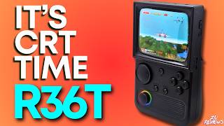 A CRT-Styled Retro Handheld? R36T Review and TEARDOWN!