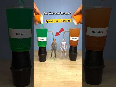 Speed vs Ronaldo || Who Will Survive Water Attack This Time?😢