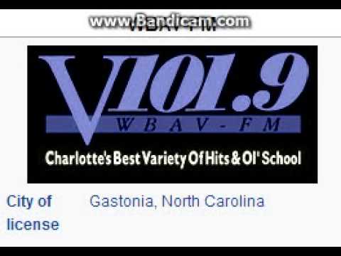 WBAV-FM V101.9 Gastonia, NC TOTH ID at 2:00 a.m. 7/20/2014