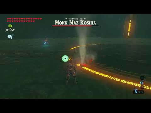 Zelda BOTW: Monk Maz Koshia battle moves II